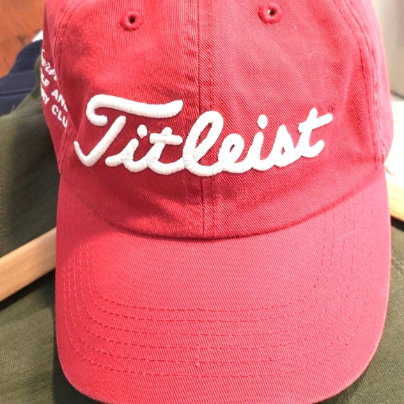 Mint Titleist Red Golf Hat